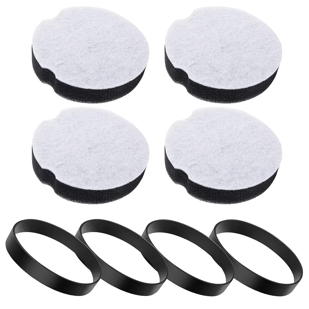 

Vacuum Cleaner Belt And Filter Replacement Set Compatible With 2112 1520 Series Includes 4 Pack Filters And Belts