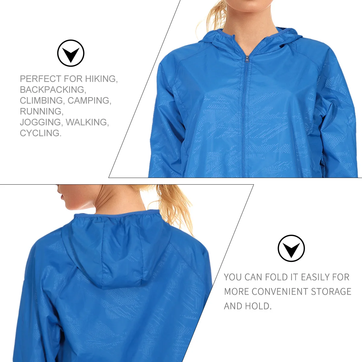 

Пальто с защитой от ультрафиолета, солнцезащитная одежда, синий размер Xl, легкий, дышащий, портативный для путешествий, пешего туризма, езды на велосипеде, кемпинга, рыбалки