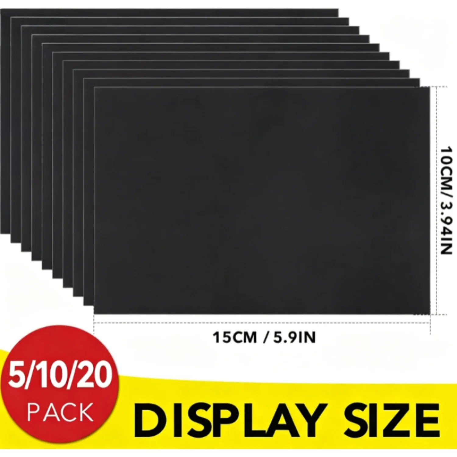 Flexible Magnetic Sheets for Photo Display, 5/10/20 Pcs