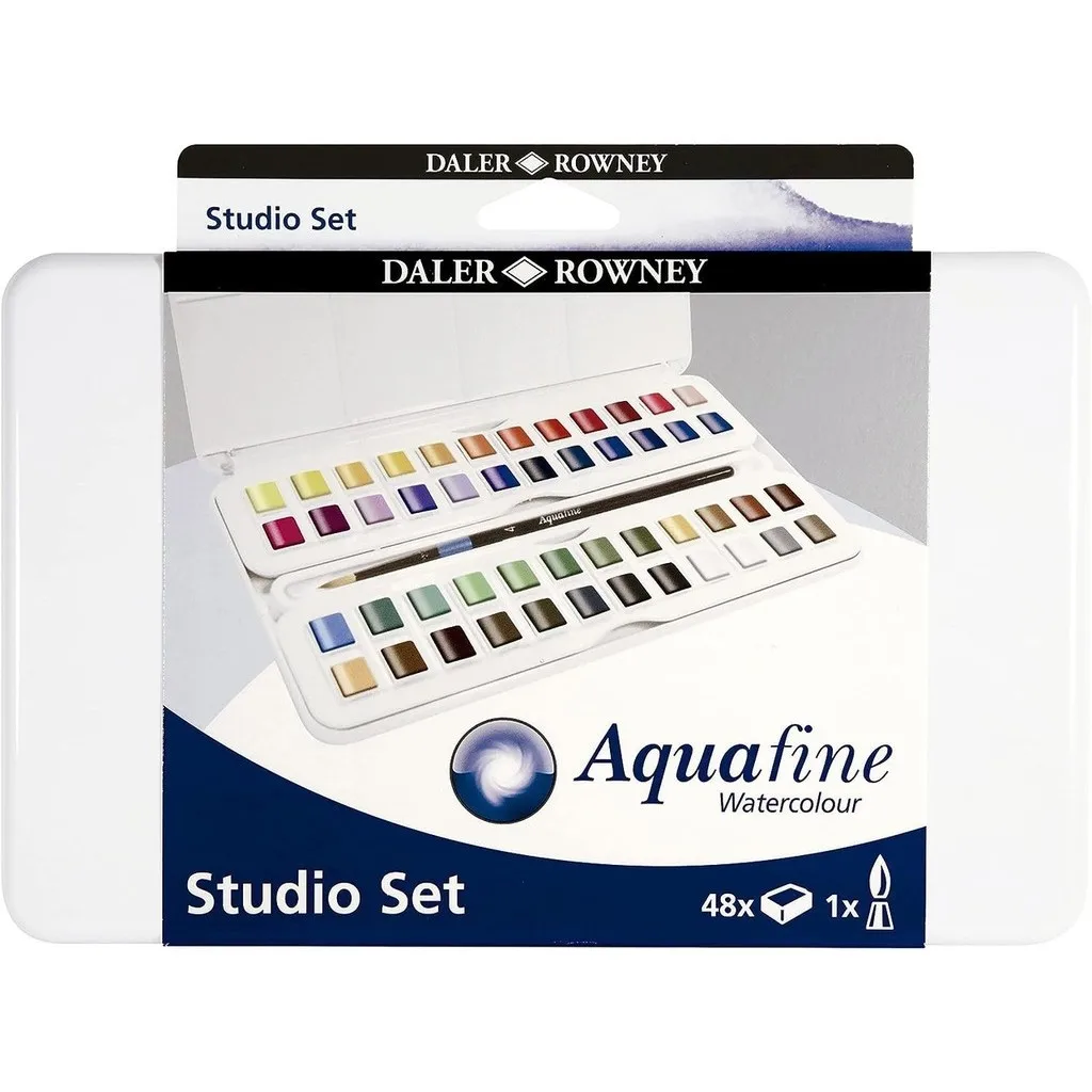 Daler Rowney Pastilha Watercolor Case