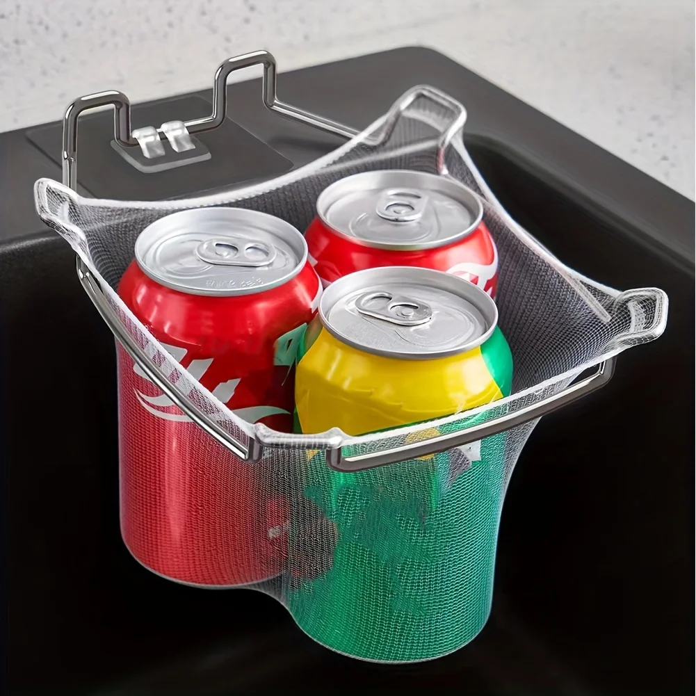 51 pz/set 304 Filtri Tri-Supporto In Acciaio Inox, Filtro Tri-Supporto Con 50 pz Sacchetti Filtro Lavello, Filtri lavello, Kitche