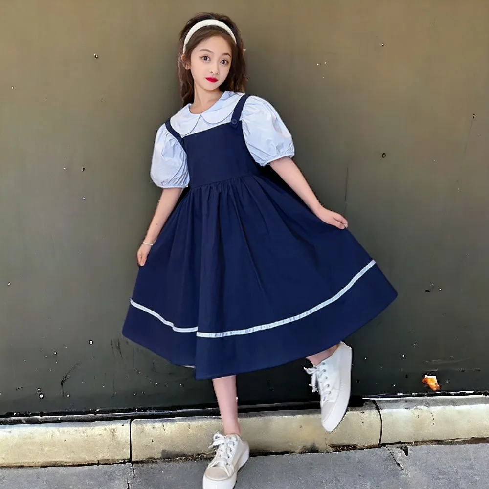 

Summer Baby Outfits Kids Elegant Dresses for Girls Clothes Teenagers Princess Party Cute Dress Children Costumes 6 8 10 12 Years