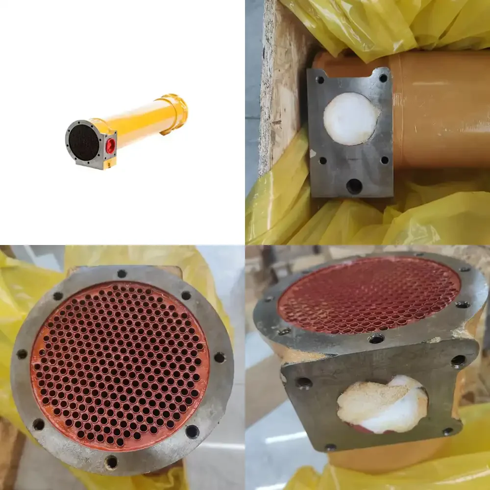 

2026 Hot Item Construction Excavator 4W-4980 7N-8599 Engine Spare Parts 3512 3516 Engine Oil Cooler Core 4W4980 7N8599