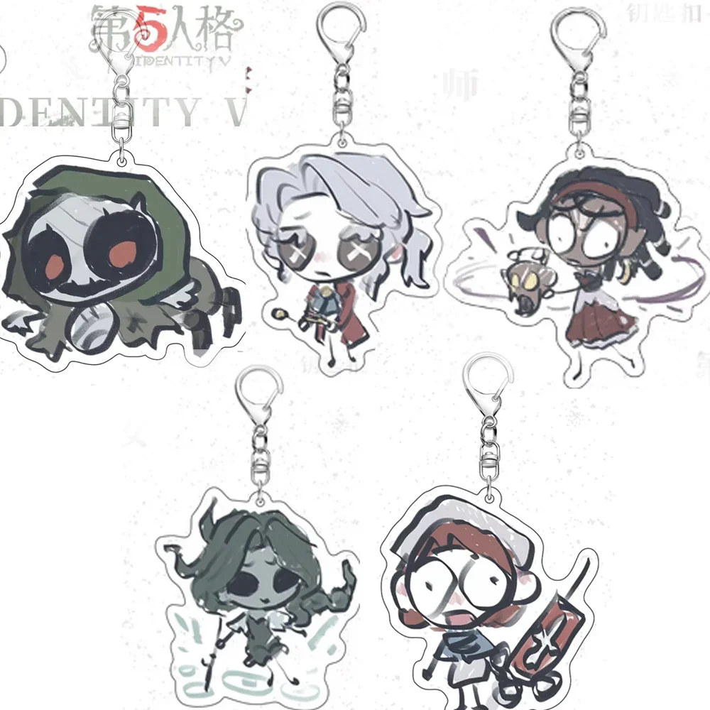 Game Identity V Acrylic Keychain Character Frederick Kreiburg Ithaqua Alva Lorenz Role Playing Pendant Anime Enthusiast Gifts