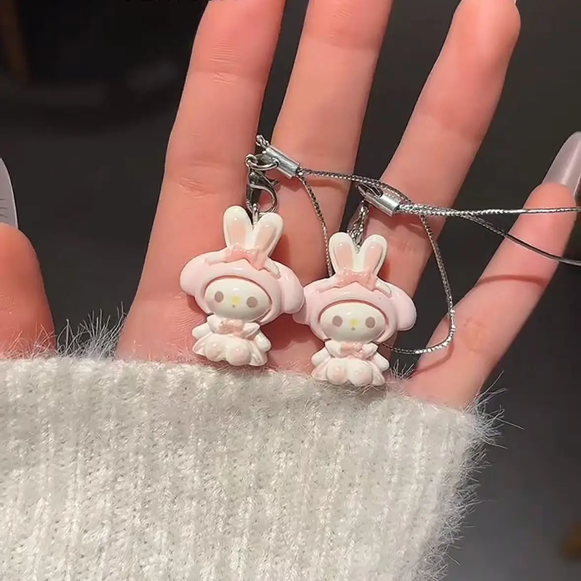 سانريو بلدي ميلودي بلدي الحلو البيانو الإبداعية حقيبة الظهر قلادة الديكور سلسلة الهاتف سلسلة المفاتيح العملية أنيمي المحيط الحاضر #6