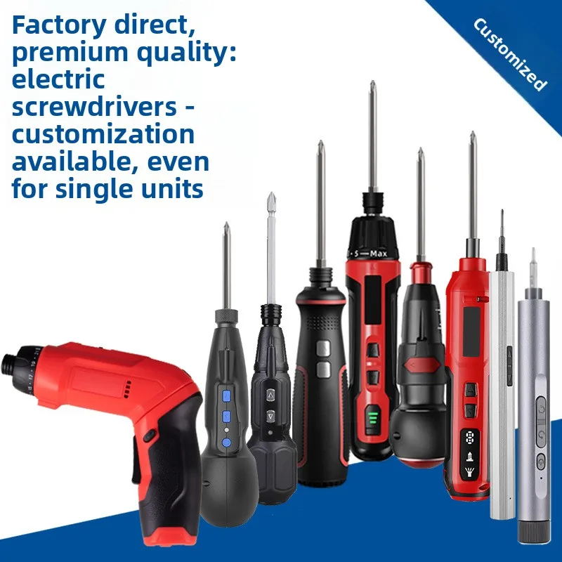 USB Rechargeable Cordless Electric Screwdriver 3.6V Lithium Screwdriver with 6.35mm Hex Quick Release Chuck Forward Reverse