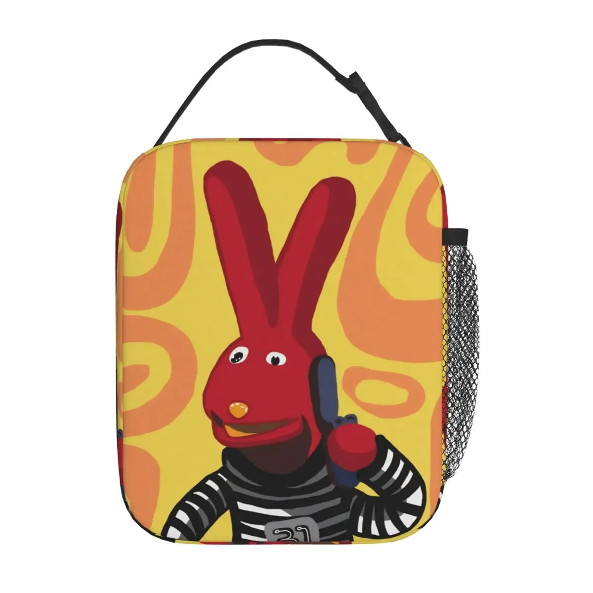 Juan Carlos Bodoque 31 Minutos Bolsa de almuerzo aislada Contenedor de comida de comedia chilena Bolsa refrigeradora Tote Fiambrera Bolsa Bento escolar