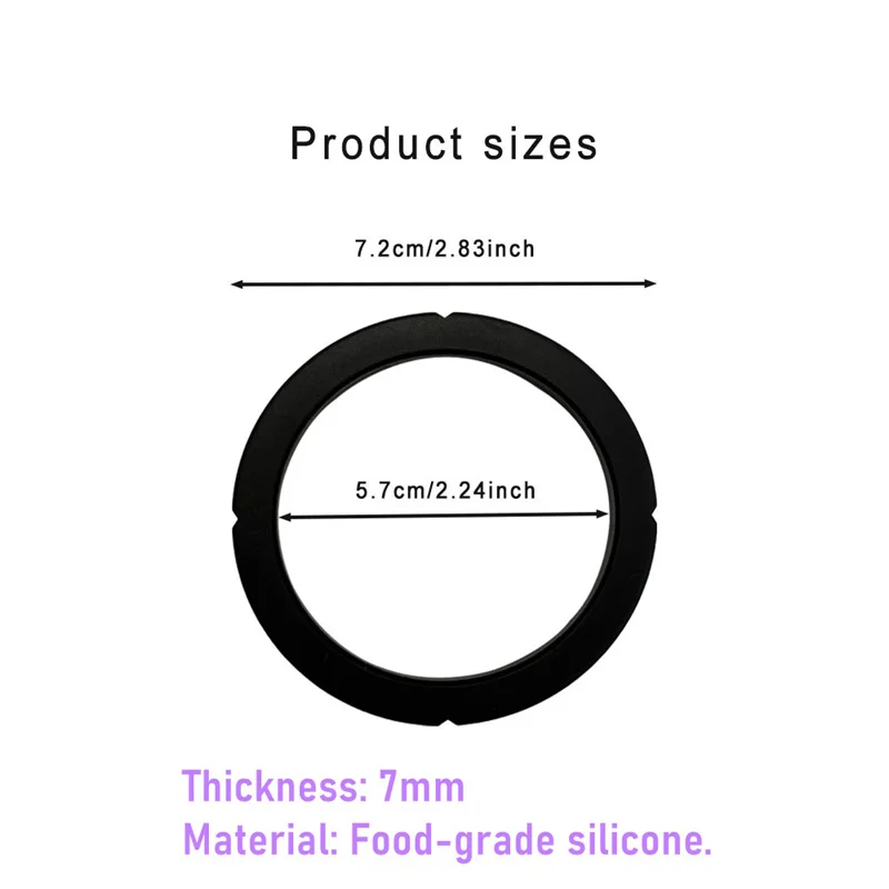 2pcs Silicone Seal Ring For Nuova SIMONELLI Oscar 1/2 Coffee Machine Group Head Steam Sealing Ring Gaskets Replacment Parts