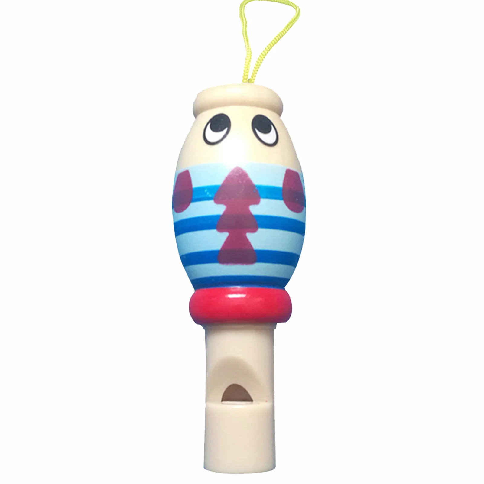 Wooden Cartoon Animal Whistles Toy Children Musical Instrument Educational Toy