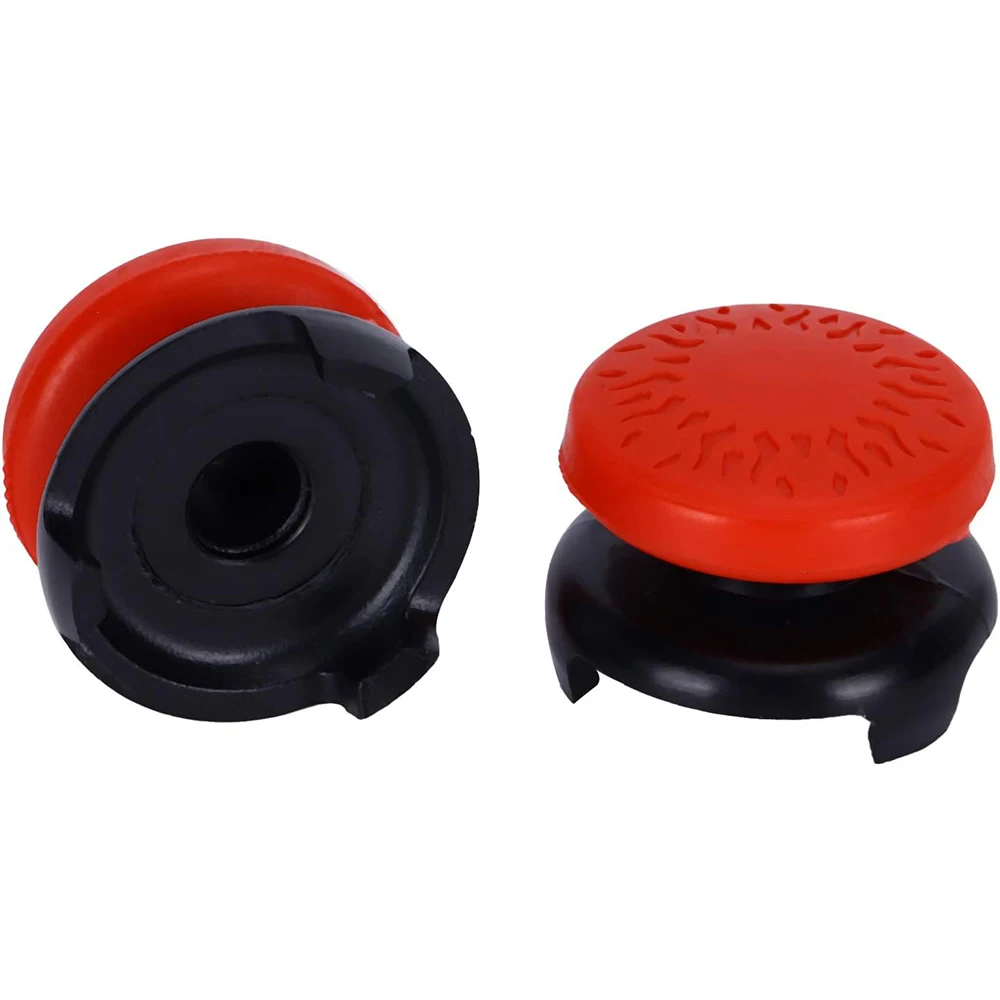 2Pcs Thumbstick Extender for PS5/PS4, 3D Texture Thumb Grip Stick Joystick Thumbstick for PS5/PS4 Controller