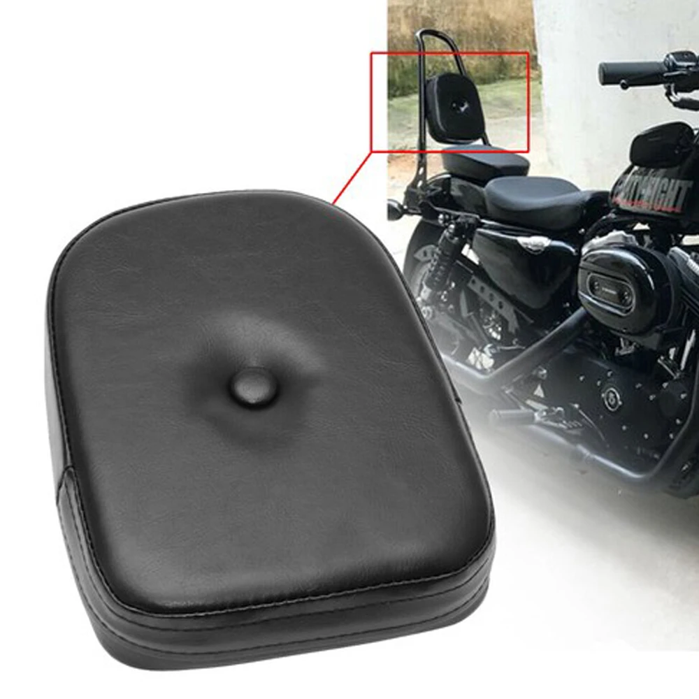 

Rectangular Backrest Sissy Bar Cushion Pad Fit For Harley Honda Yamaha Suzuki Kawasaki Motorcycle Accessories