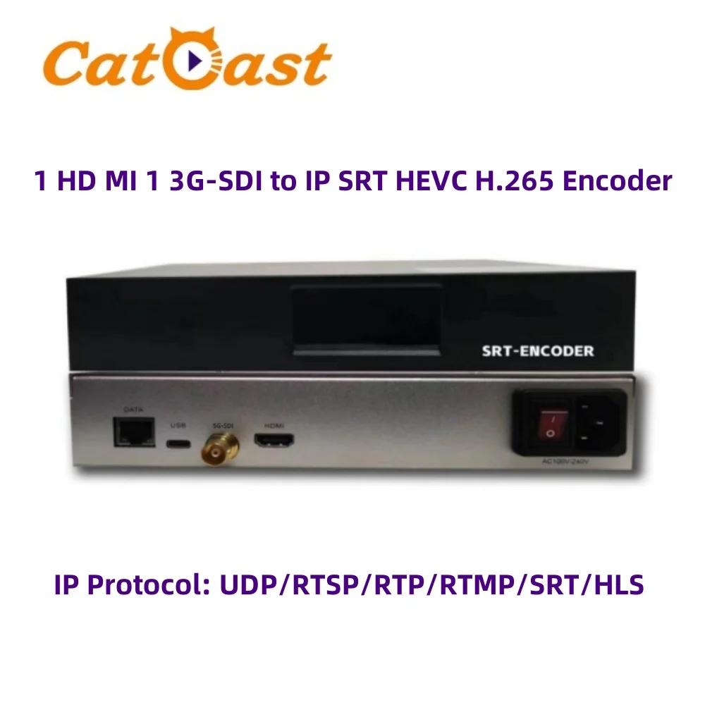 1 HD MI to IP SRT 3G-SDI HD HEVC Encoder Chip FPGA Supports multiple protocols