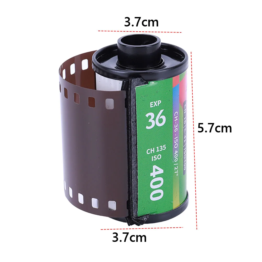 ISO 400 35 مللي متر فيلم سلبي ملون 135 نوع عالمي 35 مللي متر لفة فيلم طباعة ملونة 35 مللي متر فيلم 36 التعرض لكل لفة