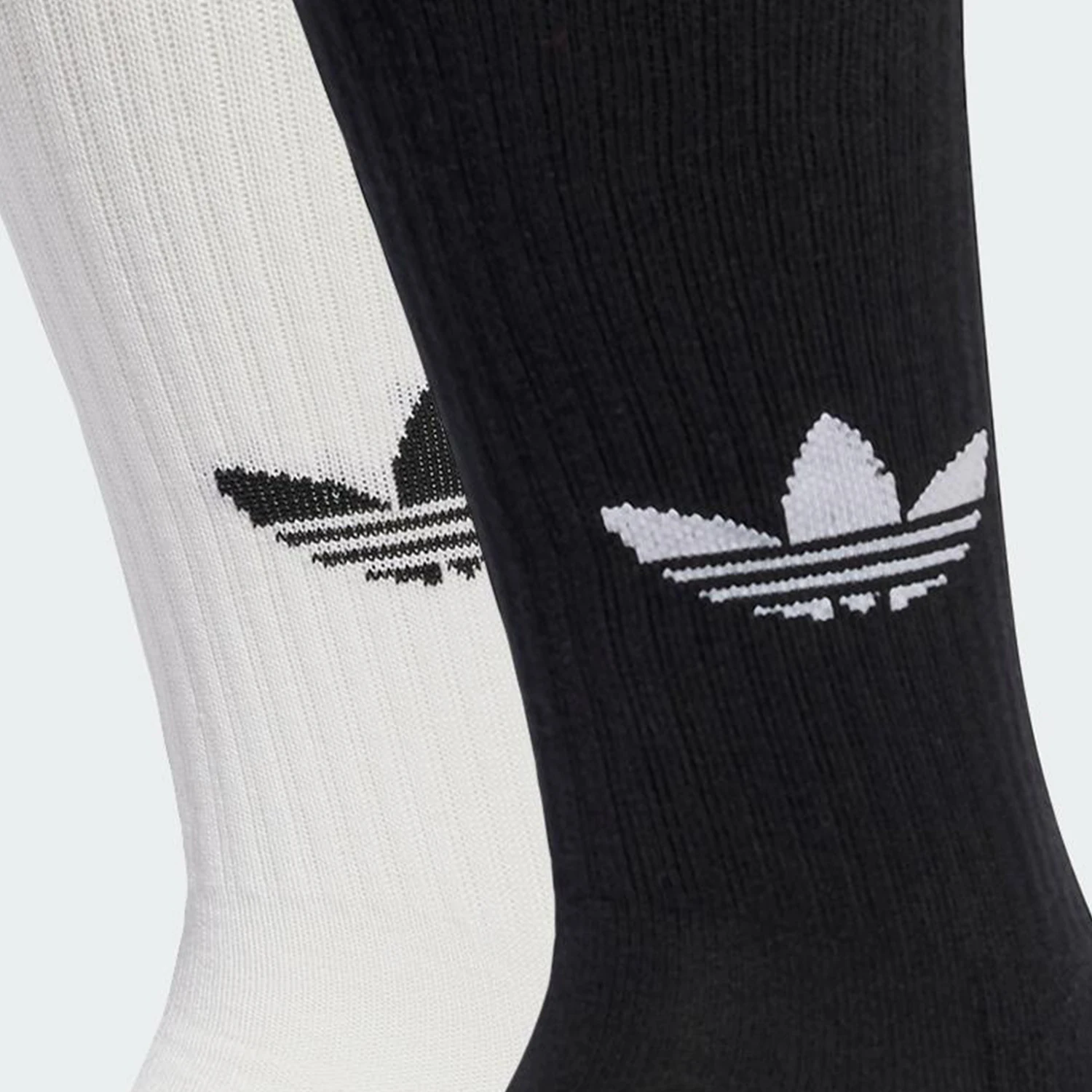 Kaus Kaki Panjang Sepak Bola Rajutan Wanita Tiga Garis Asli Adidas (2 Pasang) JV7413