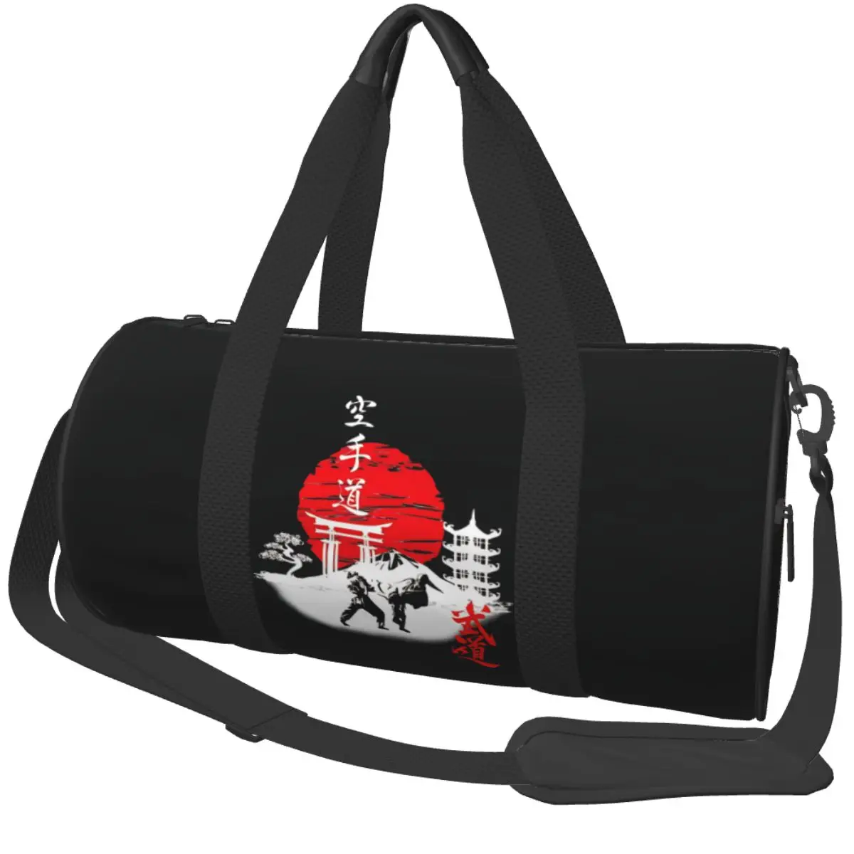 

Спортивная сумка Budo Soul Gym Bag Karate Spirit для путешествий, мужская, с принтом, с отделением для обуви, новинка, сумка для фитнеса, уличная сумка-тоут