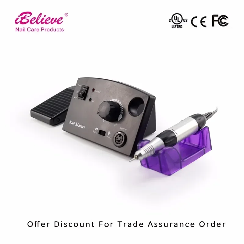 2025/2017 iBelieve 30000rmp jd-8500 مثقاب أظافر قوي احترافي