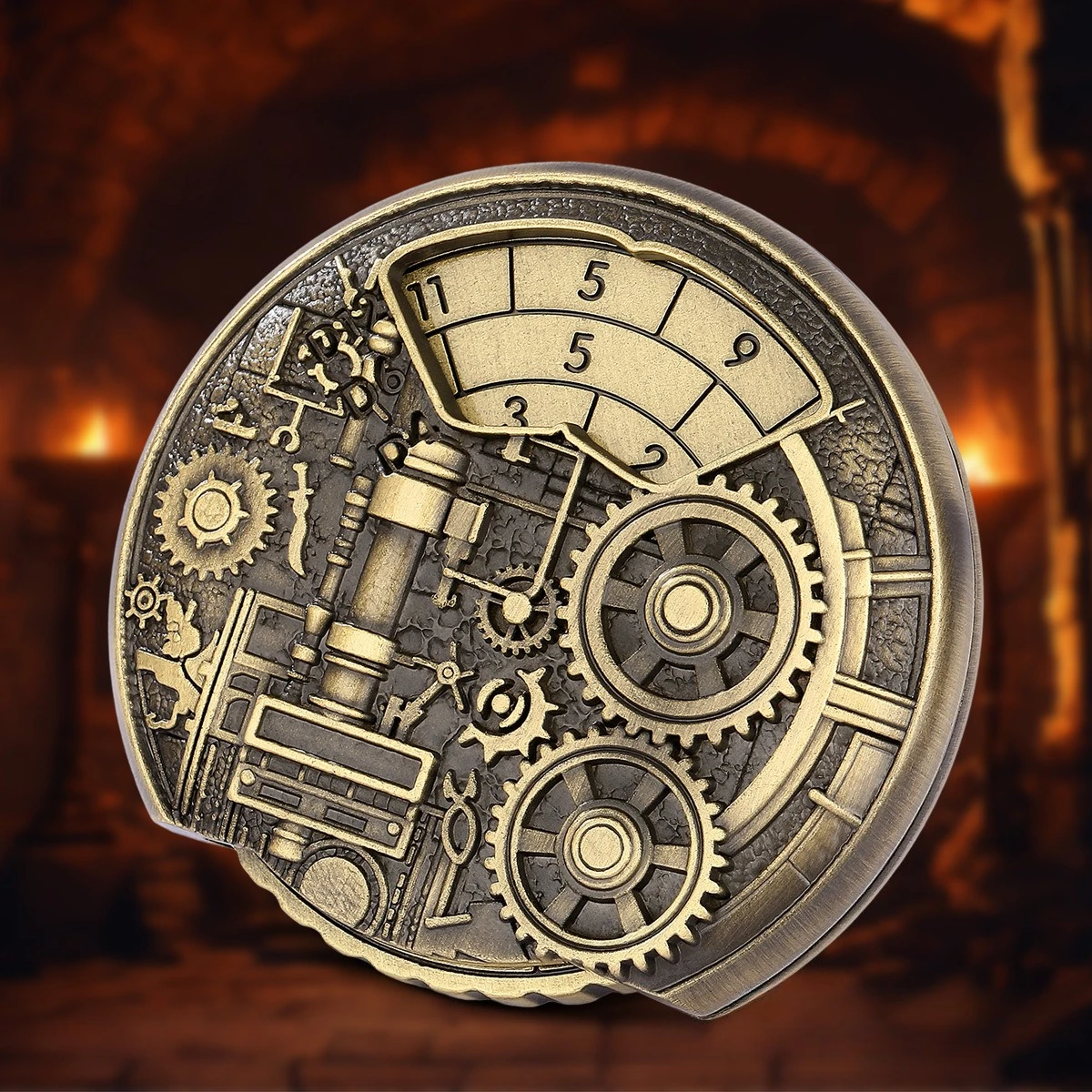 عجلة الغزل الميكانيكية تململ سبينر EDC المعادن اليد سبينر DND RPG لعب الأدوار لعبة النرد مجلس لعبة الملحقات