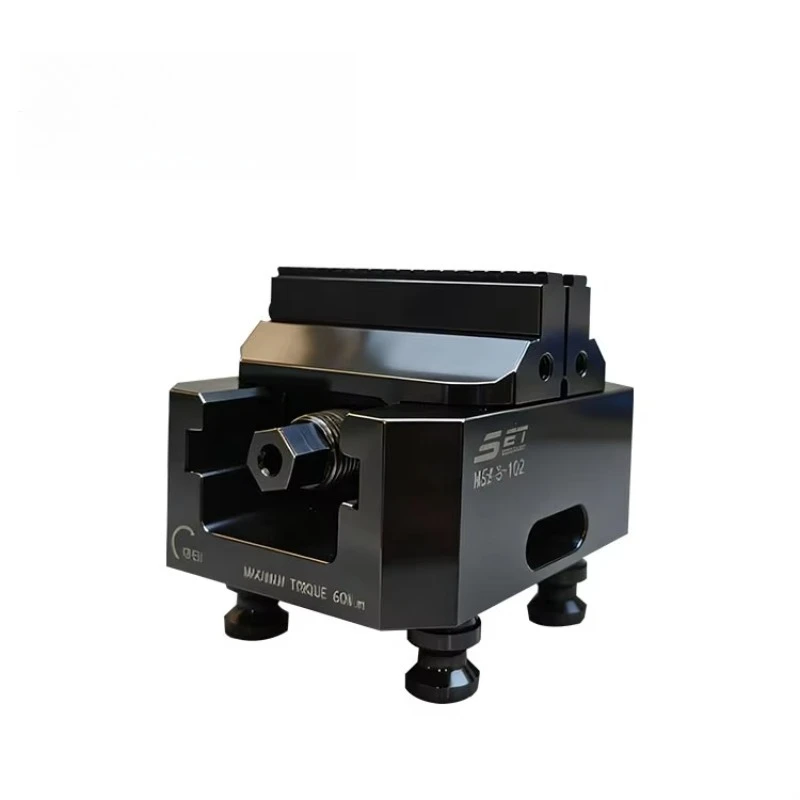 High Precision Modular Manual Bench Vise Self Centering CNC Milling Vise with Bearing Core Components 6-inch Alloy Steel