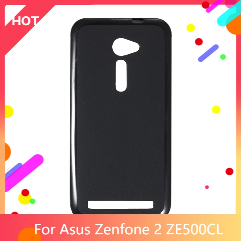 Zenfone 2 ZE500CL Case Matte Soft Silicone TPU Back Cover For Asus Zenfone 2 ZE500CL Phone Case Slim shockproof