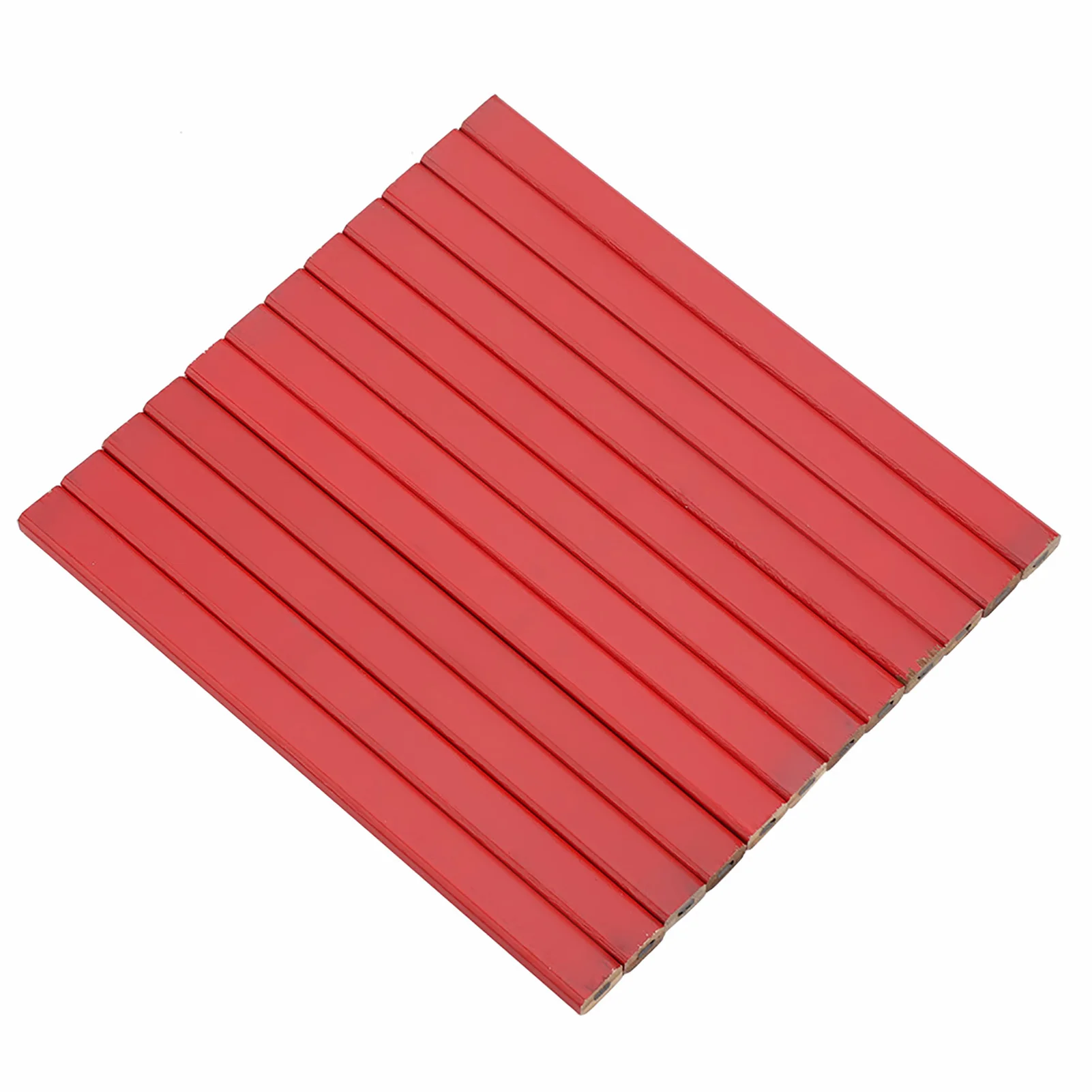 72 قطعة 175 مللي متر مثمنة الأحمر الصلب الأسود الرصاص نجار قلم رصاص النجارة بمناسبة أداة شقة الخشب البناء قلم رصاص