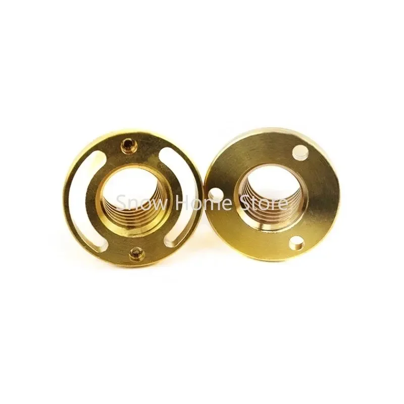 1Set Fresatrice a torretta Bench Top Asse Y Vite di piombo/Dado in ottone Accessori per la lavorazione Vite di piombo Dado in rame