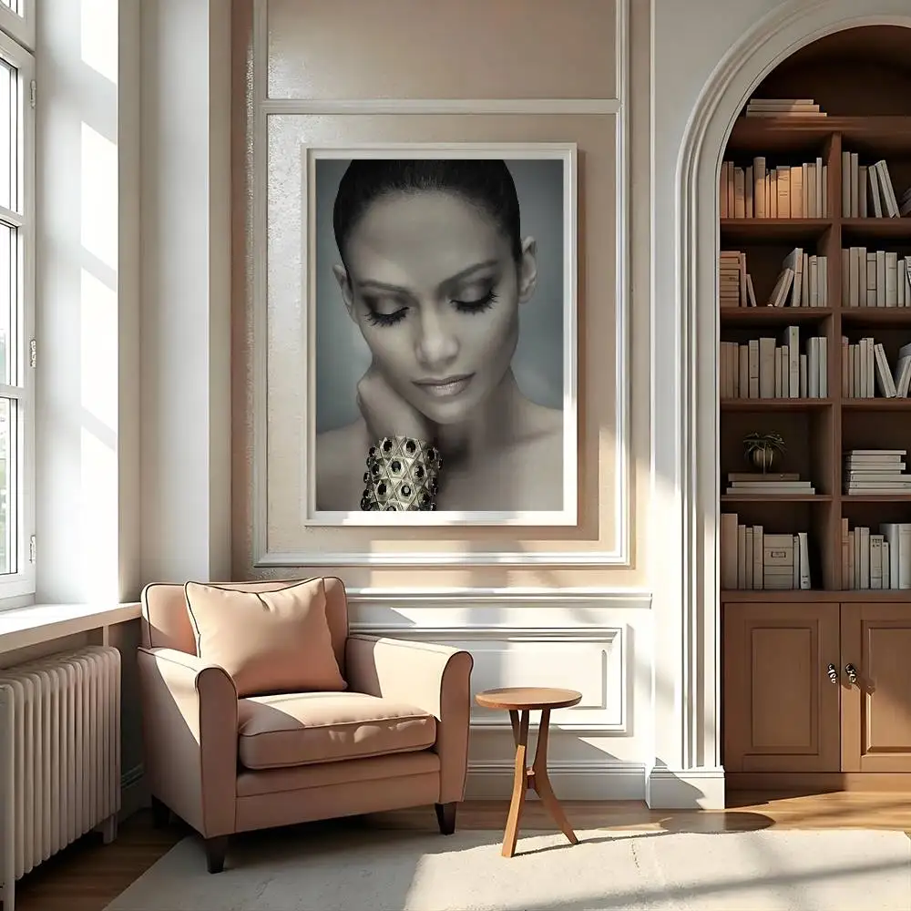 جينيفر جلو لوبيز المغني ملصق معرض يطبع ذاتية اللصق ديكور المنزل الديكور صور مطبوعة للحوائط غرفة المعيشة ملصق #4