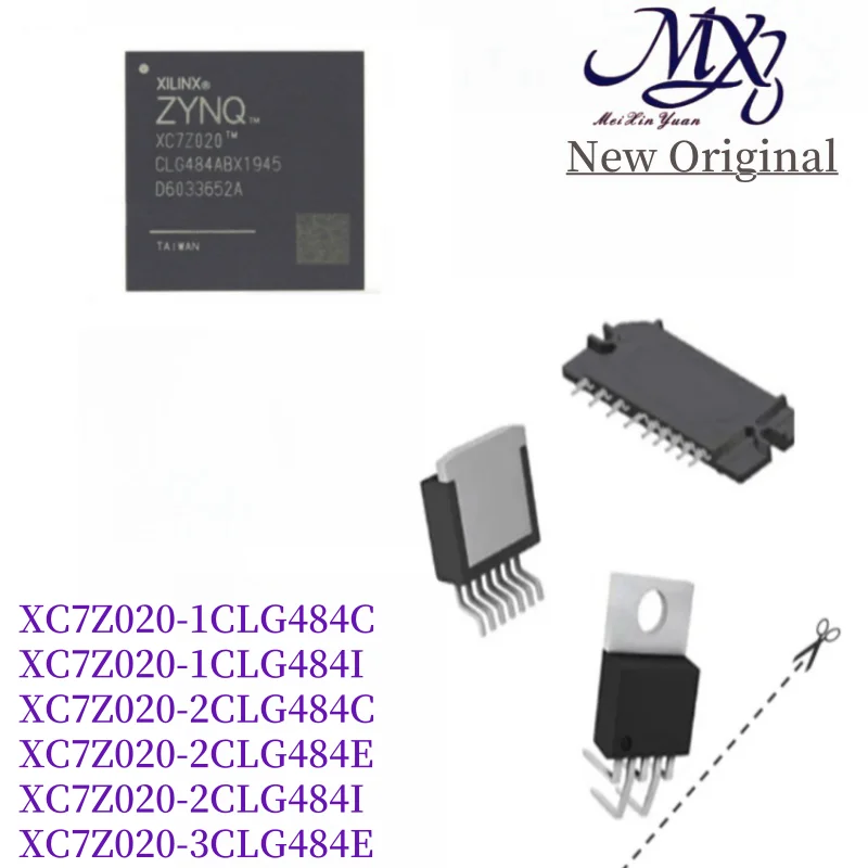 MXY XC7Z020-1CLG484C XC7Z020-1CLG484I XC7Z020-2CLG484C XC7Z020-2CLG484E XC7Z020-2CLG484I XC7Z020-3CLG484E IC Chip 484-BGA