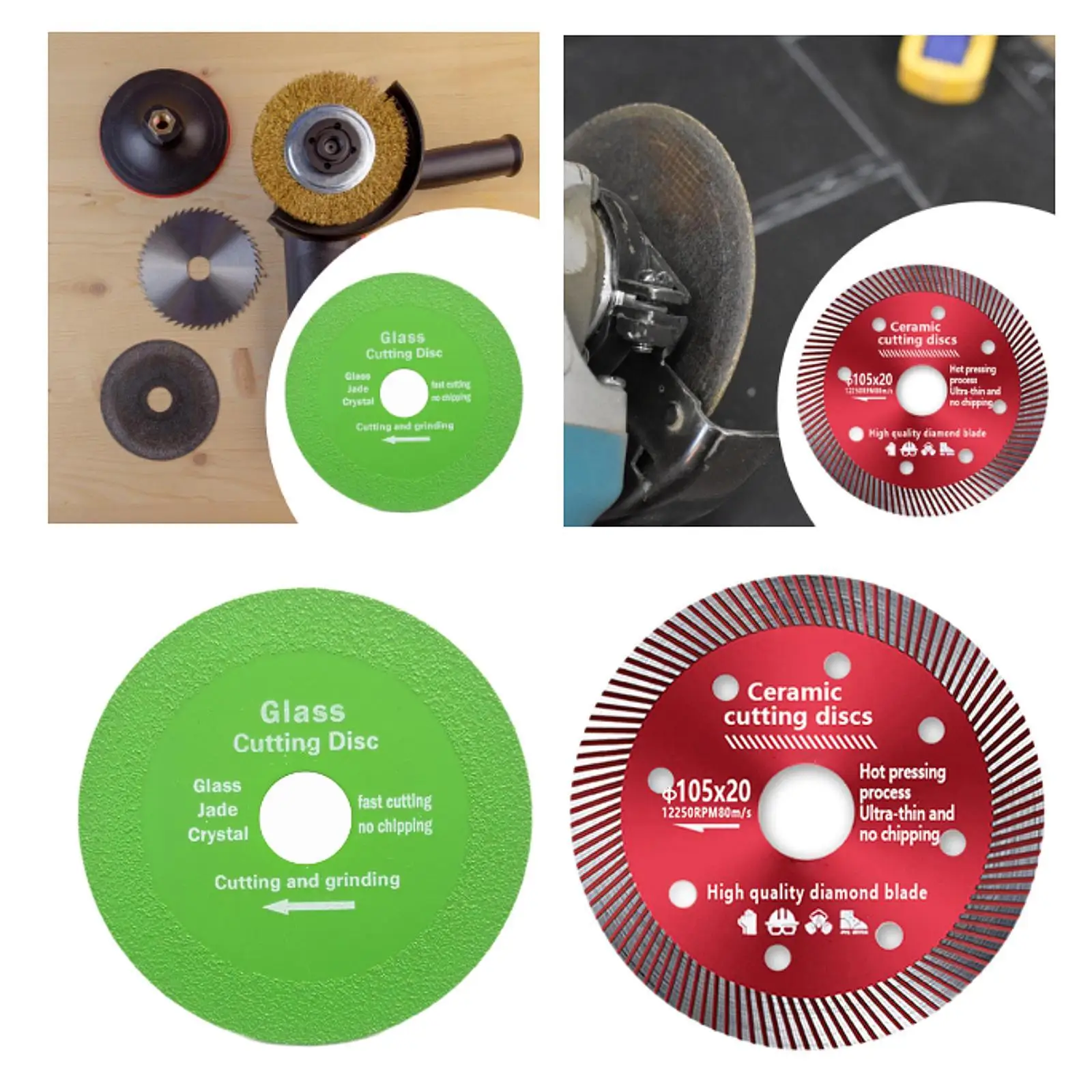 Multifuncional rebolo para porcelanato, corte disco, resistente