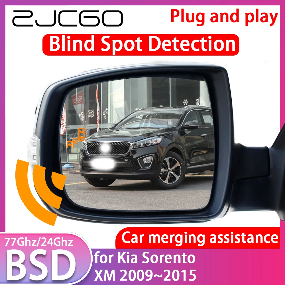 for Kia Grand Carnival Sedona VQ Hyundai Entourage Blind Spot Detection Car BSD BSA System Driving Warning Radar Alert Mirror