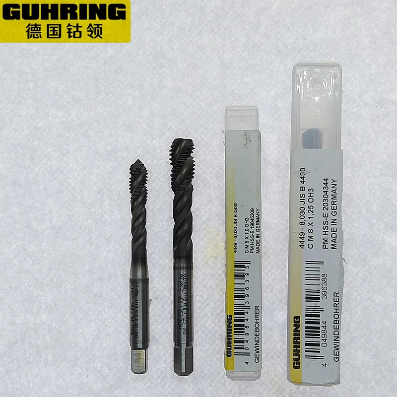 Guhring HSSE-PM Apex Tap Spiral Tap  4449/70 JIS Machine Taps