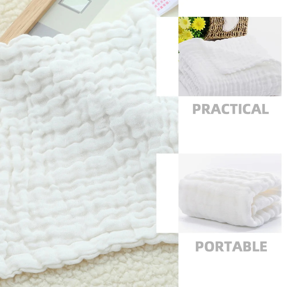 

4 шт. детские салфетки для отрыжки, хлопковые мягкие эластичные мочалки, полотенца для лица новорожденных, легкие быстросохнущие детские мочалки