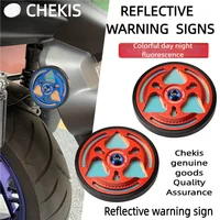 Chekis Genuine Motorcycle Accessories Modified Reflective Plate Night Driving Warning Plate Luminous Film Body Light Reflector Suitable for Yamaha Xmax125/250/300/400 Nmax125/155 Nvx/Aerox Tmax560