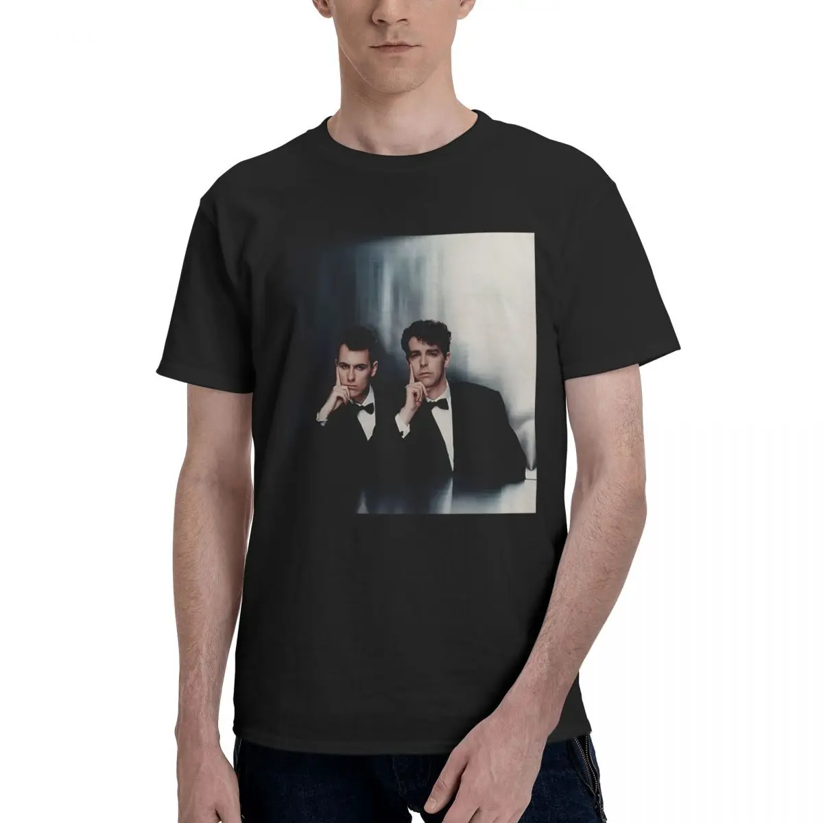 Pet Shop Boys 1 100% Cotton Casual Breathable Confortable Manga Men's Clothing Deals Men T-Shirt