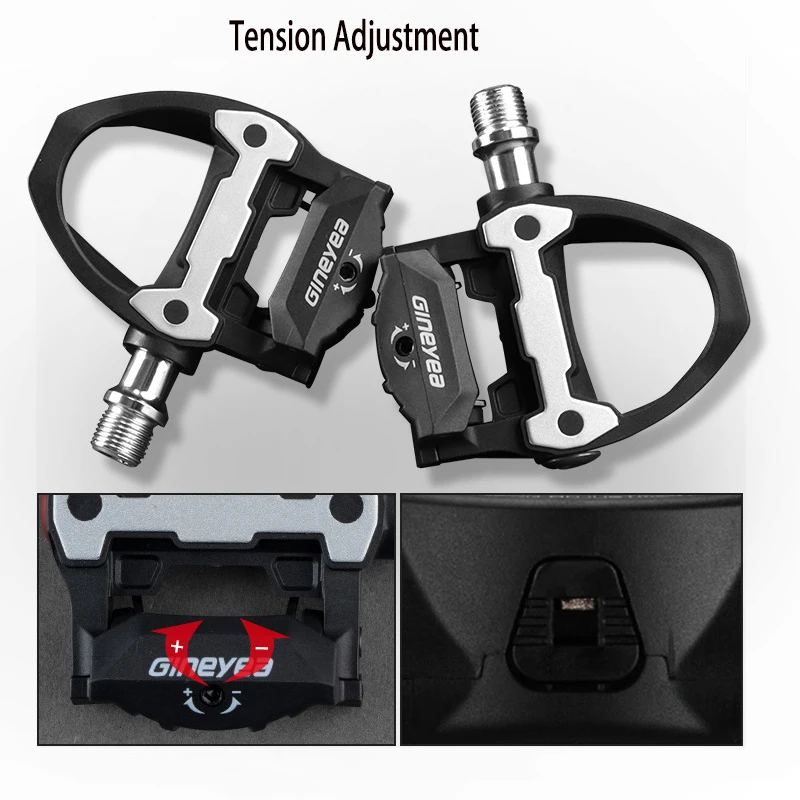 دواسات مشبك لدراجة الطريق، دواسات ركوب الدراجات على الطرق بدون مشبك مع مشبك متوافق مع SPD-SL #6