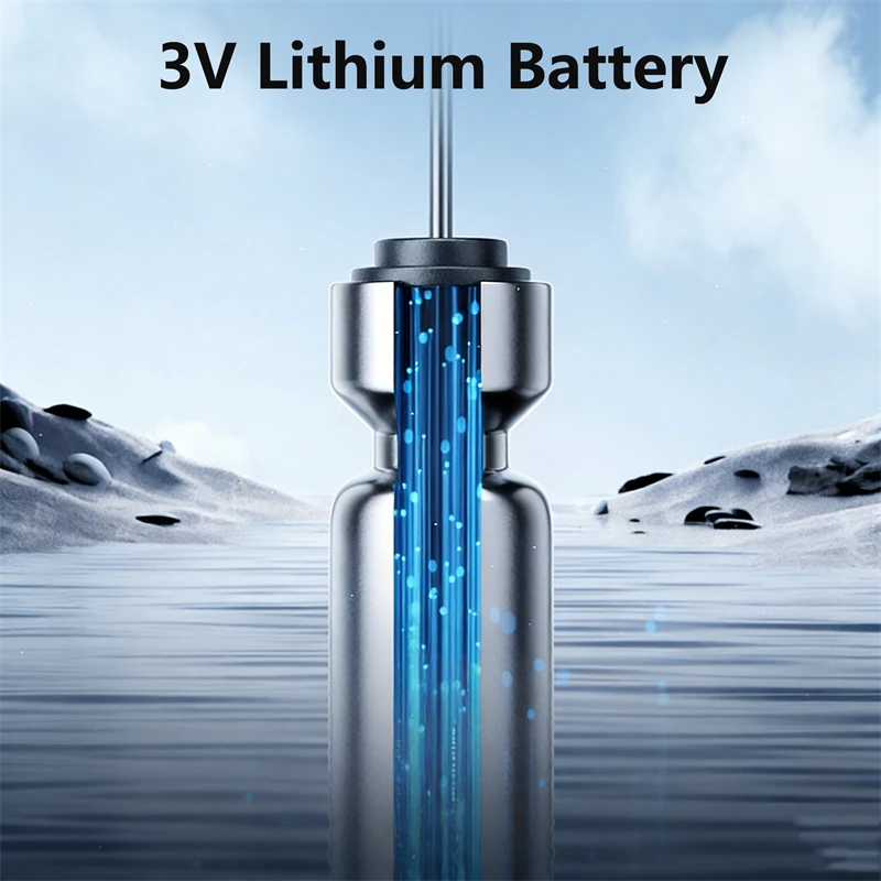 5pcs CR425 Luminous Battery Fishing Float Night Fishing 3V Lithium Battery Rechargeable for Electronic Stick Fishing Buoy Tackle