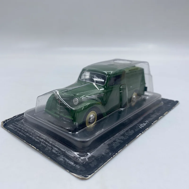 دييكاست مقياس 1/43 سبيكة السيارة الروسية Moskvich APA 7 Moskvich نموذج سيارة سيارة معدنية محاكاة هدية الديكور العرض