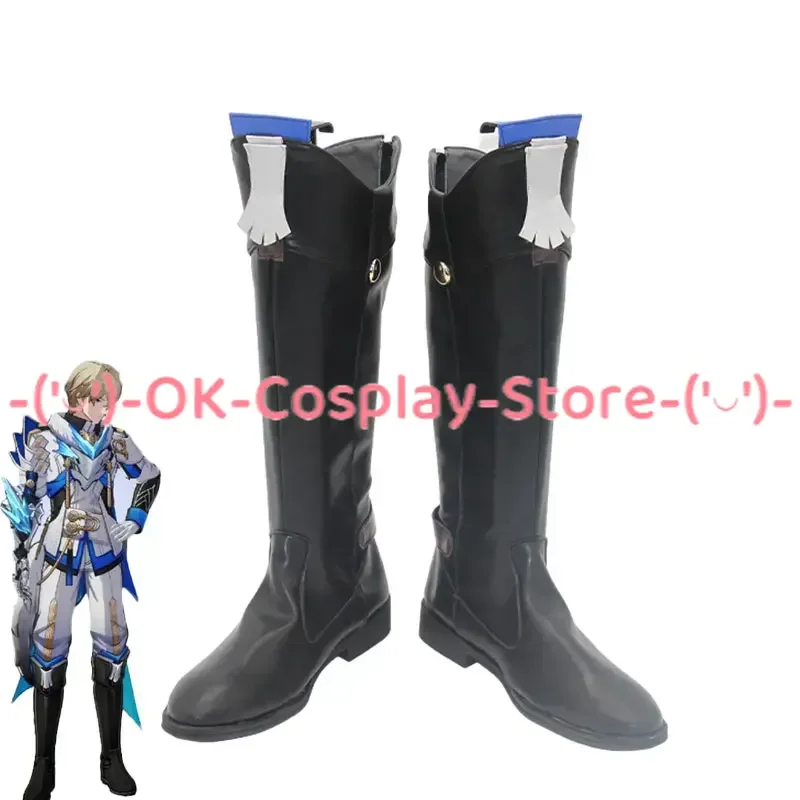 

Game Honkai Star Rail Gepard Landau Cosplay Shoes Halloween Carnival Boots Anime PU Leather Shoes Cosplay Props Custom Made