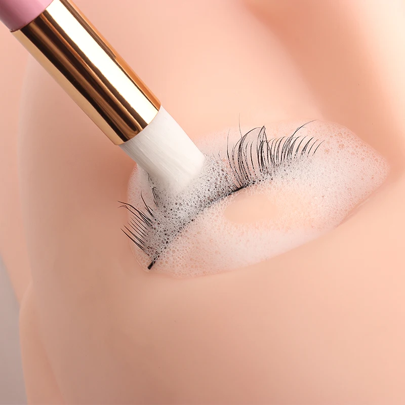 5 個まつげクリーンブラシラッシュシャンプーコーム中空まつげエクステンションブラシピールオフ鼻毛穴にきび除去メイクブラシ