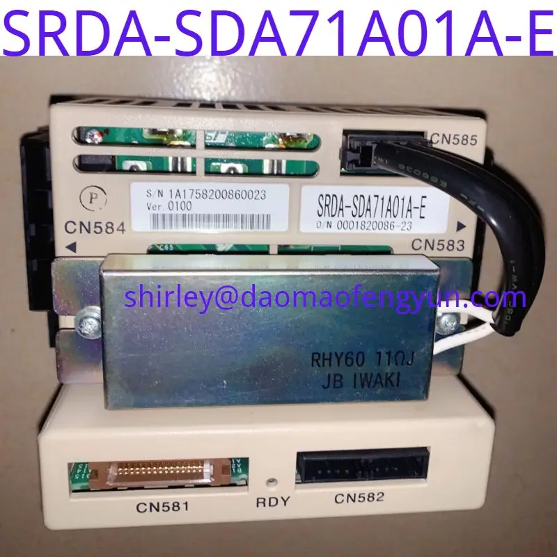 Used SRDA-SDA71A01A-E Yaskawa DX200 Robot External Axis Drive