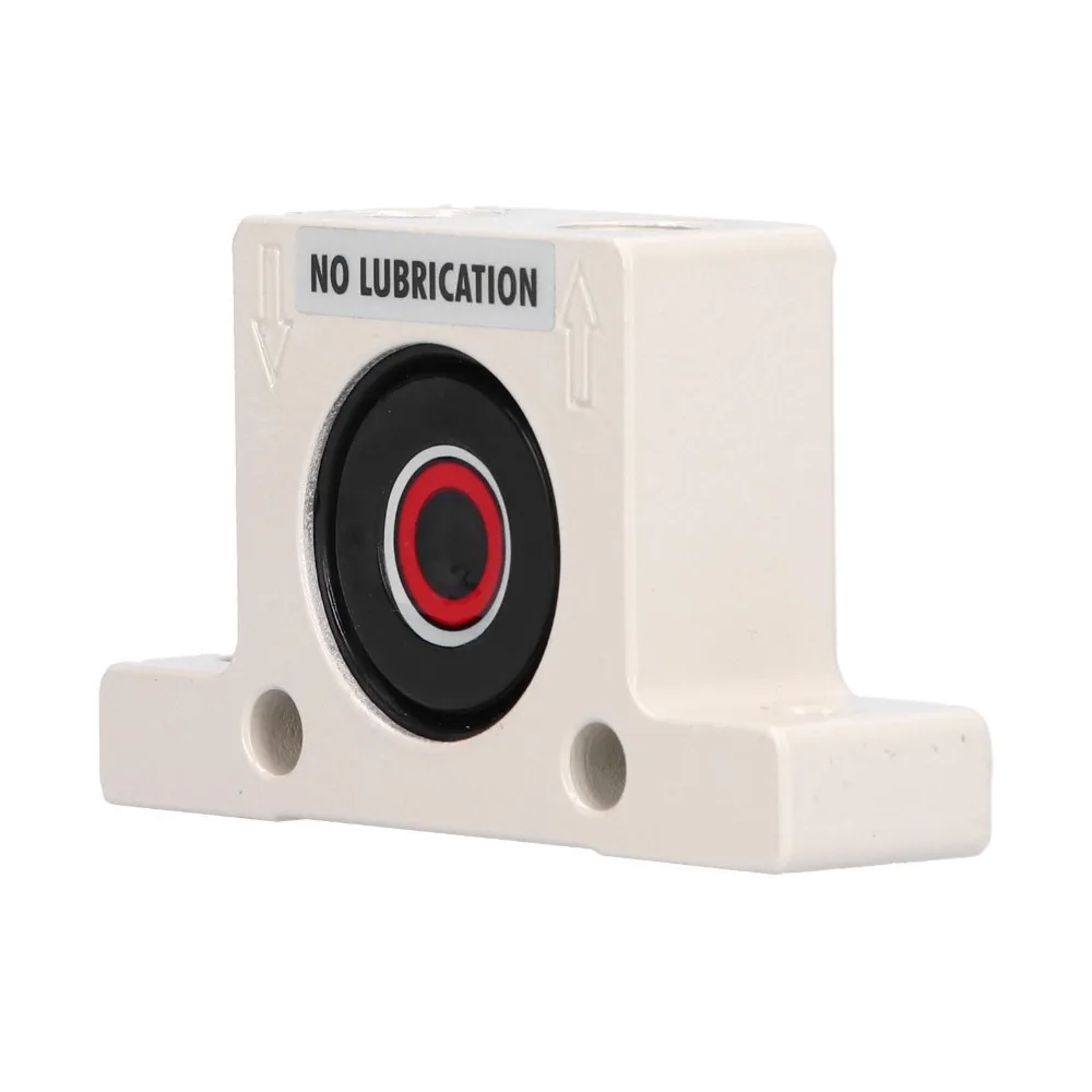 Aluminum Alloy Pneumatic Ball Vibrator 1/4 inch NPT Thread Ball Type / Turbine Type Air Turbine Vibrator With Muffler