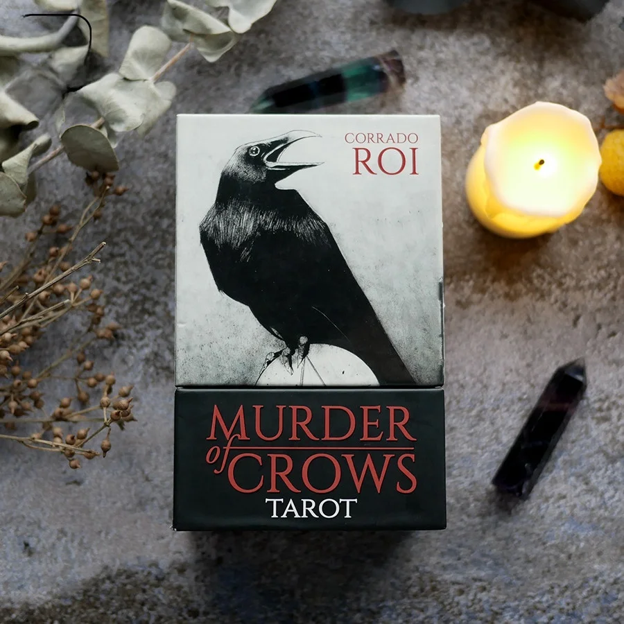 jeu-de-cartes-de-tarot-sur-le-theme-de-murder-of-crows-marque-italian-beetle-produit-en-papier-niveau-debutant-joueurs-illimites