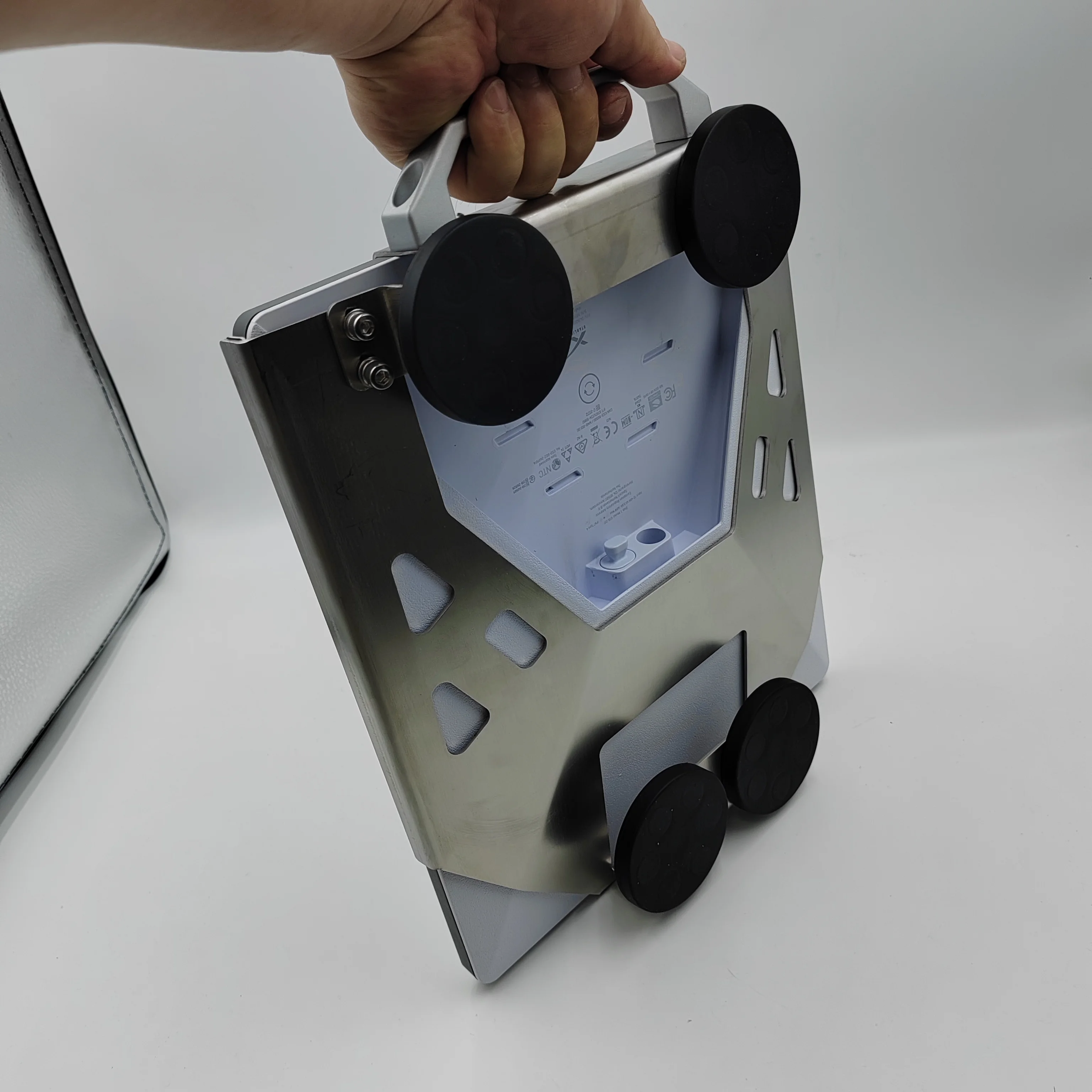 

2025 Latest Handle Starlink Mini Stainless Steel Bracket Portable Roof Bracket for Use in RVs Cars and Ships