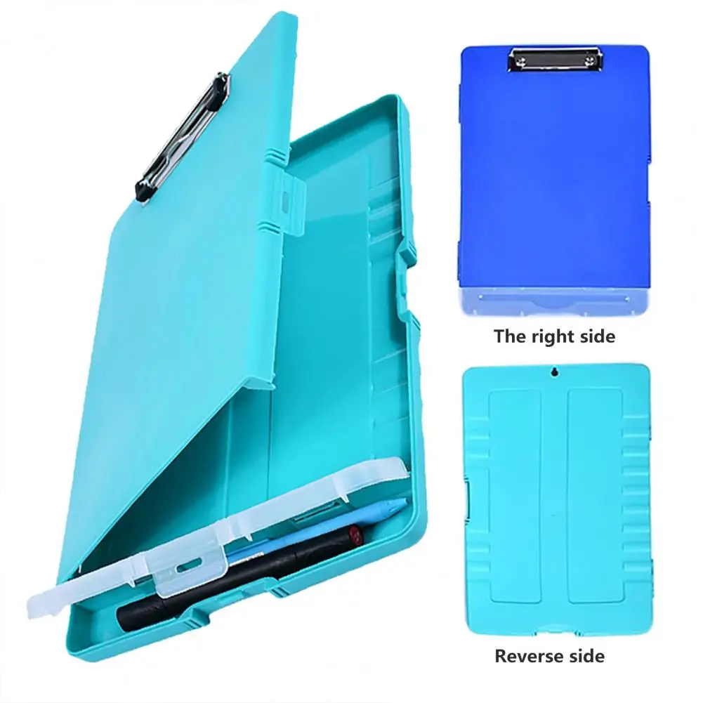 Schowki z pojemnikiem trwałe przenośne Folder otwierany z boku o dużej pojemności z obsadka do pióra biurowymi artykułami szkolnymi