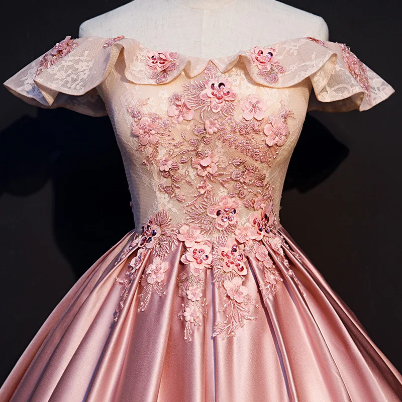 Noble and Elegant Fairy Style Dress for Female Solo Performance, Long Style Student Vocal and Beautiful Voice Host, Fluffy Skirt