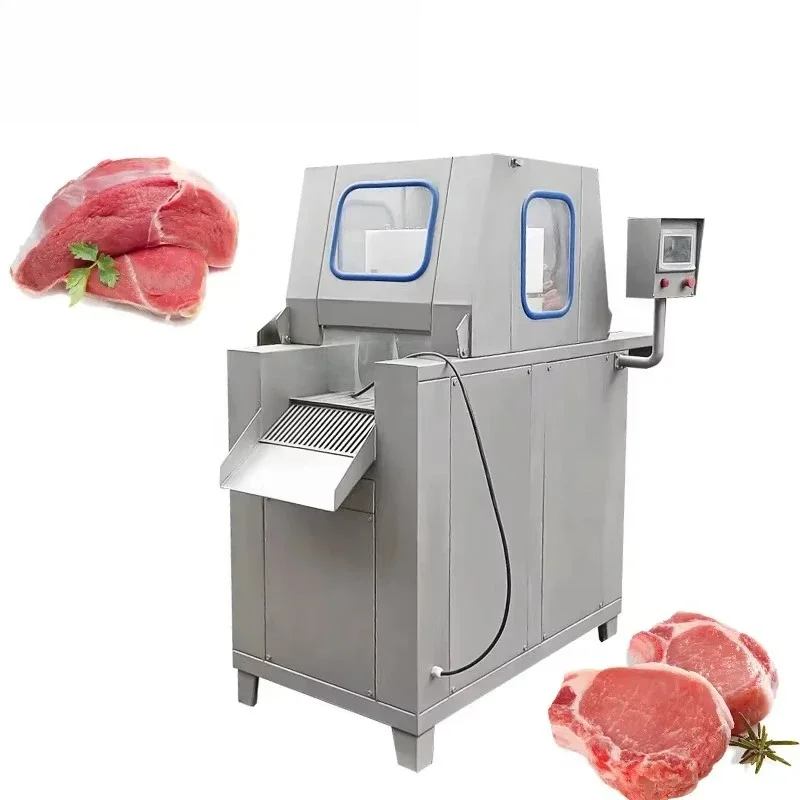 Automatic stainless steel meat injector chicken fish injection machine 80 120 saline injection machine