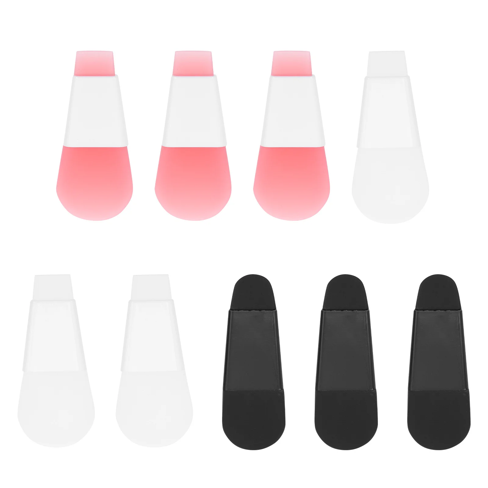 9Pcs Silikon Gesicht Maske Pinsel Kurzen Griff Gesichts Schlamm Applikator Tragbare Gesicht Pflege Werkzeuge Multifunktions Maske Schönheit Zubehör