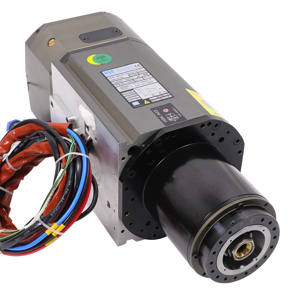 

GDL75Y-HSK63A-18Z/20 20KW Permanent Magnet Synchronous Water-cooled Automatic Tool Changer Electric Spindle