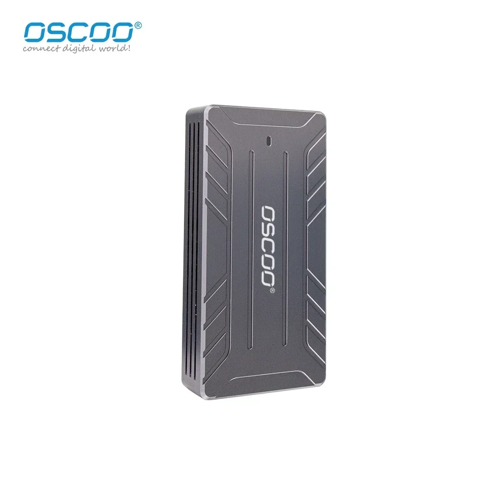 Ocsoo 40Gbps Type C แบบพกพา SSD Enclosure สนับสนุน M.2 NVMe 2242/2260/2280 SSD SSD Enclosure