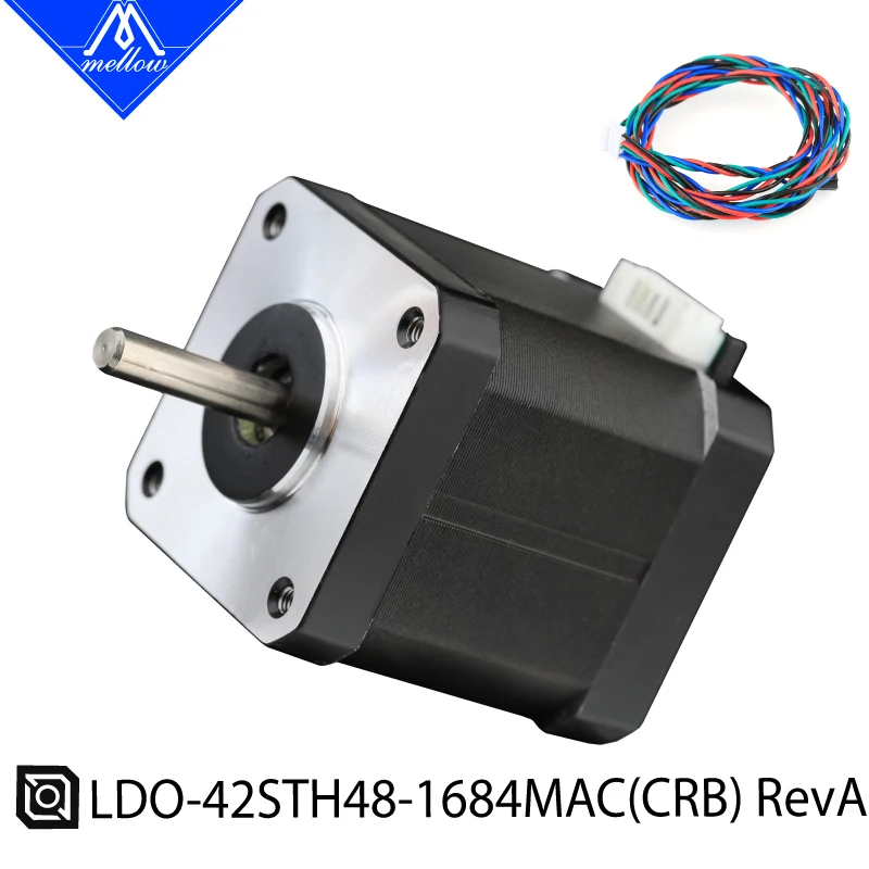 Mellow LDO-42STH48-1684MAC(CRB)-RevA 48MM Nema 17 Stepper 0.9° Motor For 3D Printer Kit