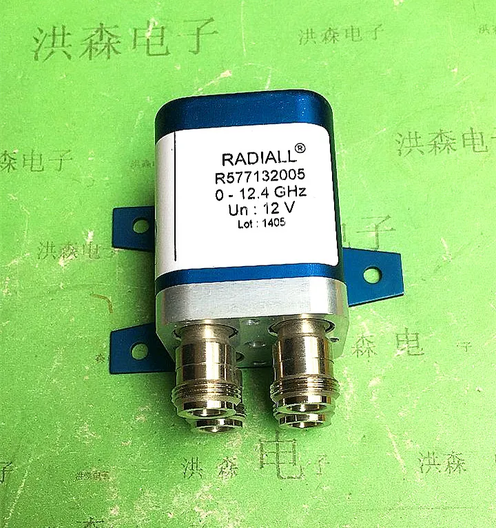 

RADIALL R577132005 12V 12.4GHz N RF microwave coaxial switch